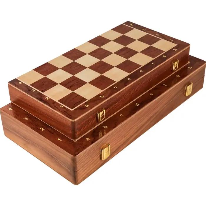 Jeu d'échecs en bois de qualité supérieure