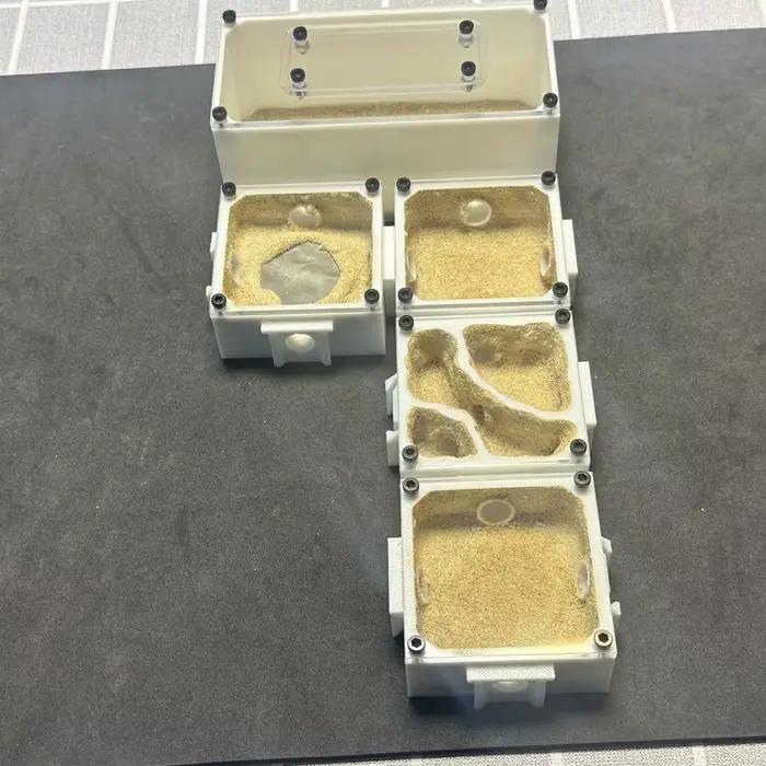 Formiques ferme avec mangeoire à eau pour gardien de fourmis, nouvelle reine et petite fourmi, colonie, maison de fourmi, nid de fourmi Anthill Formicarium