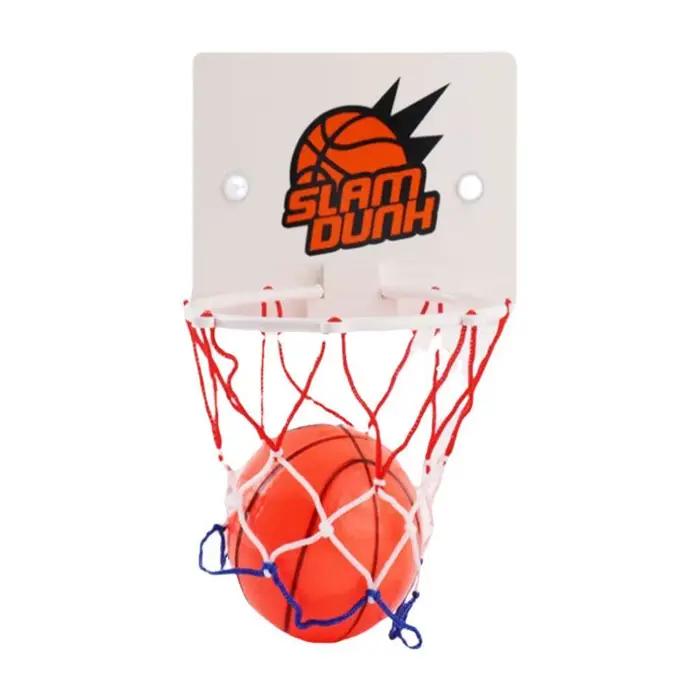 Panier de basket à ventouse avec 2 ballons, panier de basket d'intérieur pour l'entraînement, panier de basket pour la maison et le salon ﻿