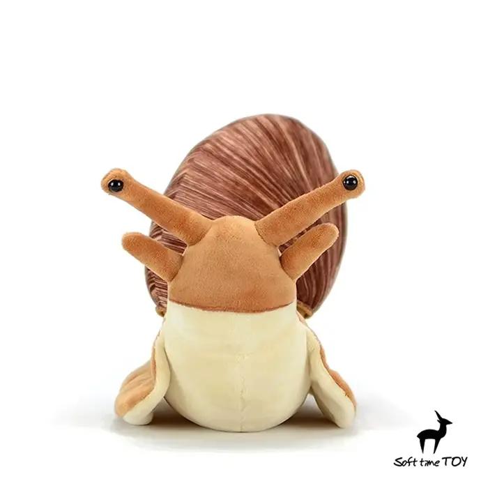 Jouet en peluche d'escargot-animal en peluche d'escargot réaliste