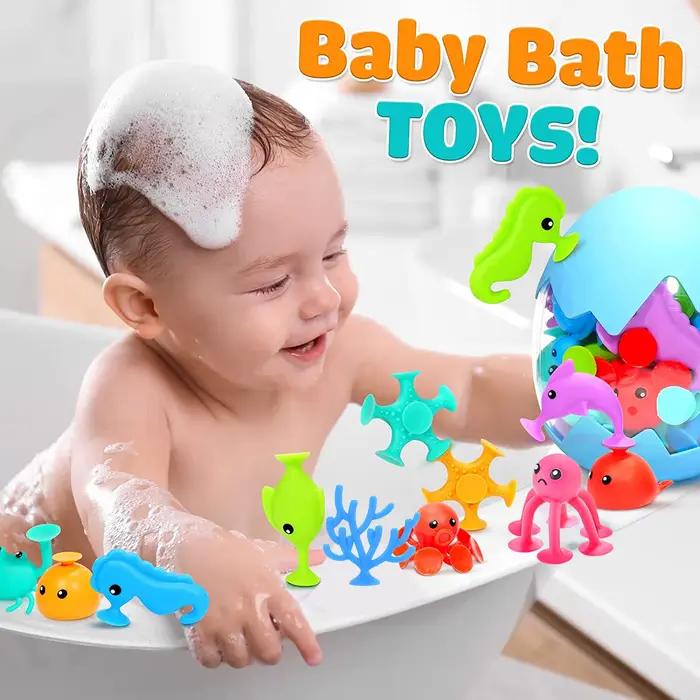 Jouets de bain à ventouse pour bébé