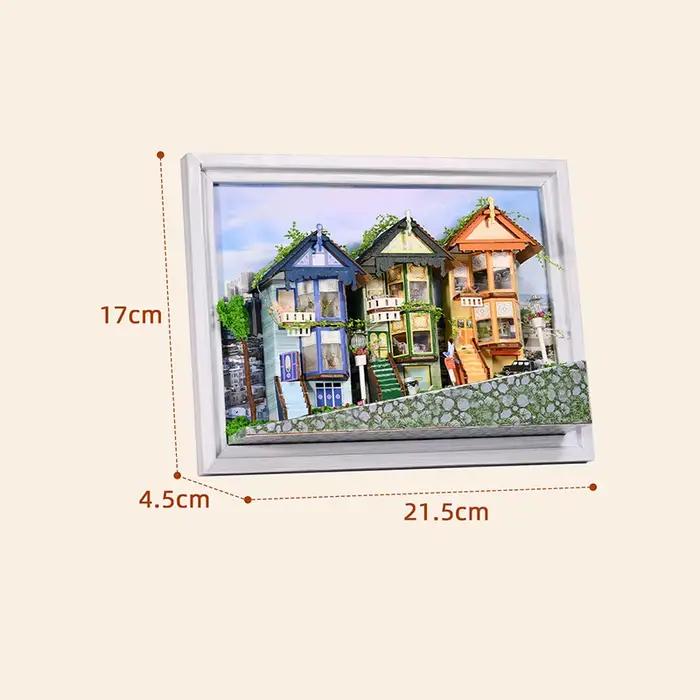 Maison de poupée en bois à monter soi-même