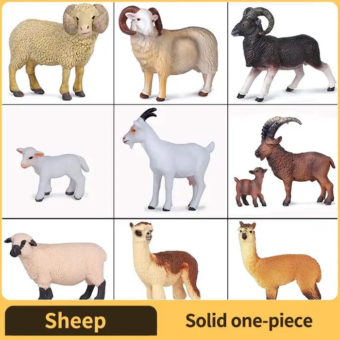 Figurine de mouton, Simulation d'animaux de ferme