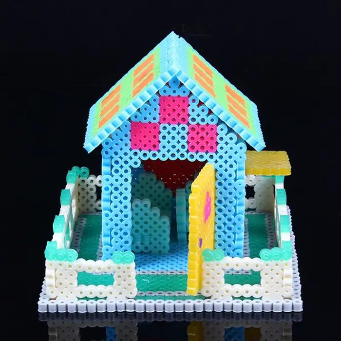 5MM 500 pièces 3D Pixel Puzzle perles de fer pour enfants