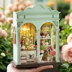 Mini Puzzle 3D « Langage des Fleurs » : Modèle à Assembler