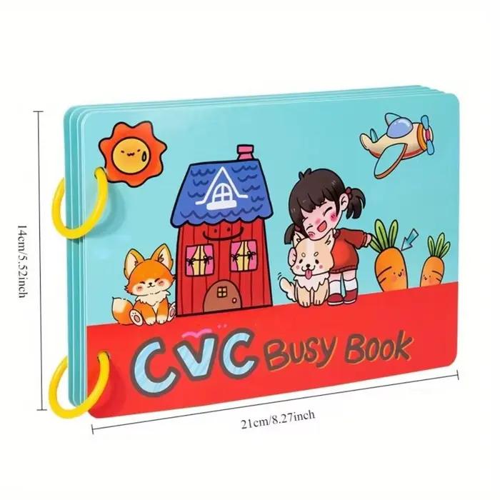 Livre interactif de construction de mots CVC