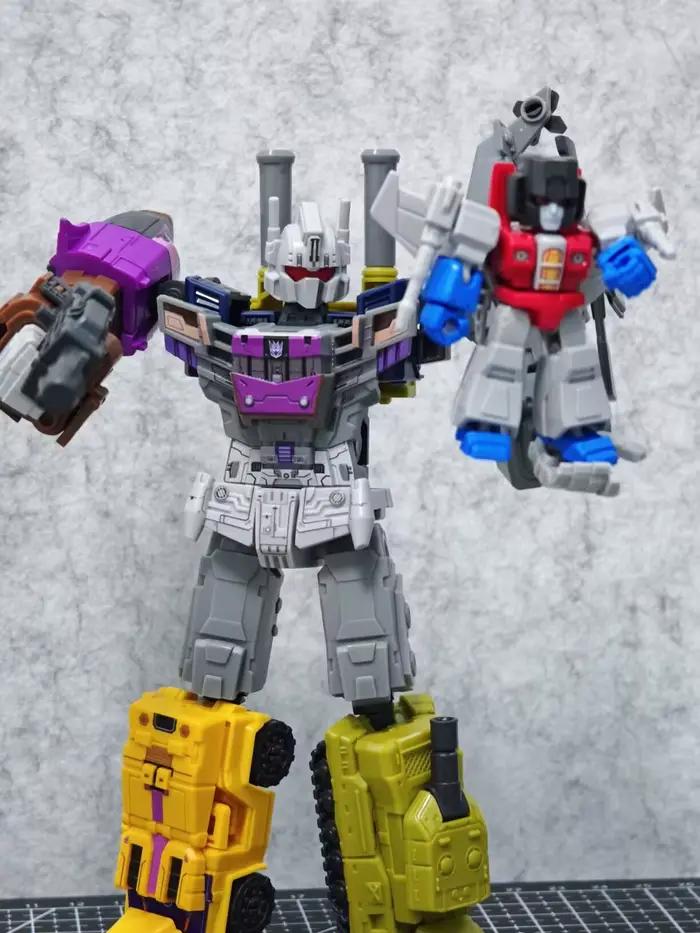 Nouveau Pack d'Extension Figurine d'Action Authentique Blokees Transformers Bruticus Combaticons Modèle Anime Articulé à Assembler Cadeau