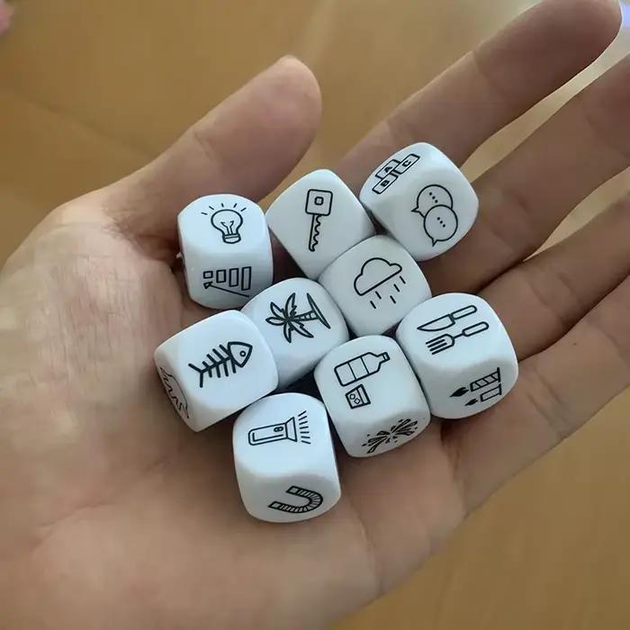 Jeu de société de dés d'histoire