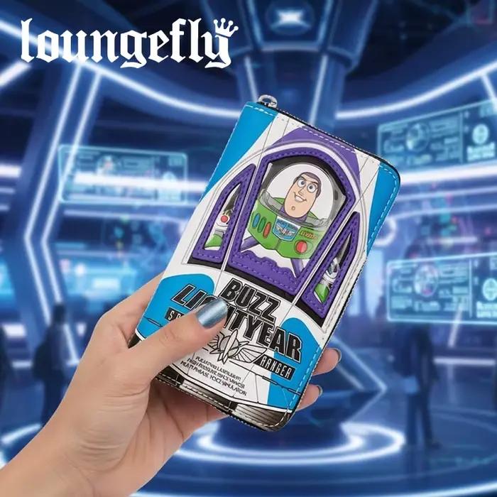 Portefeuille zippé Loungefly Pixar Toy Story 30e anniversaire Buzz Lightyear