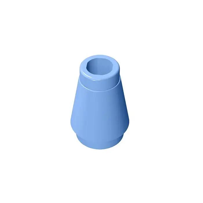 Gobricks GDS-606 cône de nez petit 1X1 compatible avec lego 4589 6188 59900 64288 blocs de construction éducatifs bricol