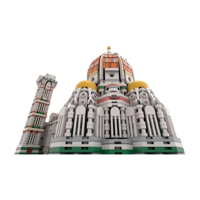 Bloc de construction MOC cathédrale de Florence 1:800