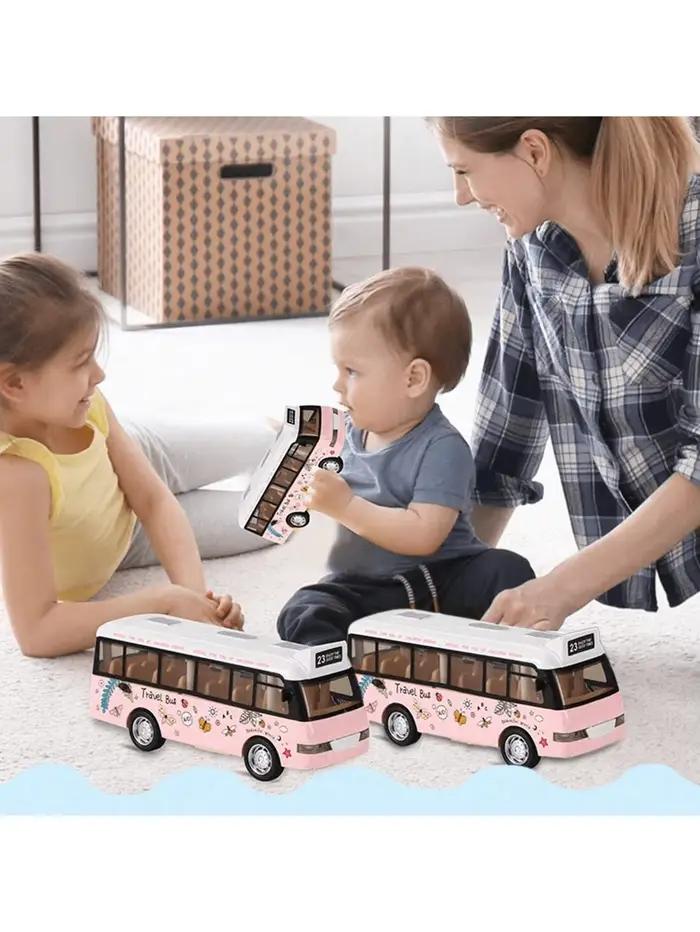 Bus jouet sonore et lumineux pour enfants