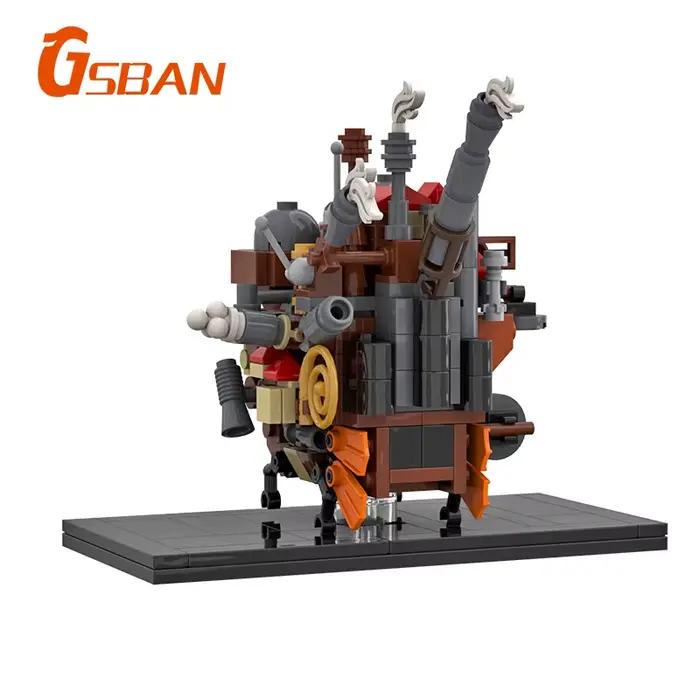 Jouets GSBAN Film Hurlé Maison de Ville Chateau Mouvement 272 Pièces Construction Blocs Jouets Apprendre Créer Occasions Spéciales