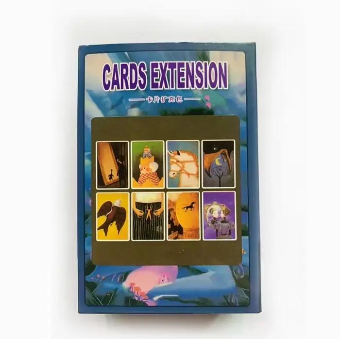 Illustrations Cartes Bleu Extension Version Jeux de Cartes