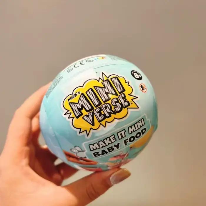 MGA Miniverse Make It Mini Real Baby Food Blind Box Toys