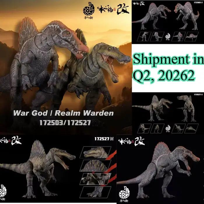 Honshin Nankai Studio Spinosaurus 3.0 Collection de dinosaures super articulés Dragon de la guerre