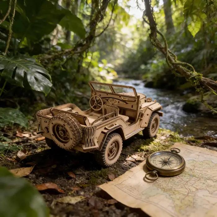 Puzzle 3D en bois, bricolage