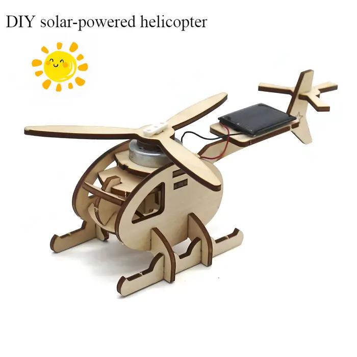 Jouets de bricolage pour expériences scientifiques et éducatives pour enfants, modèles assemblés à la main, puzzles en bois 3d, jouets scientifiques et éducatifs