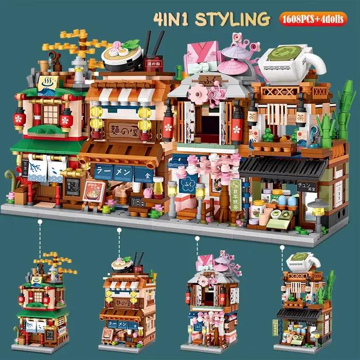 Mini City Street View, magasin de nouilles