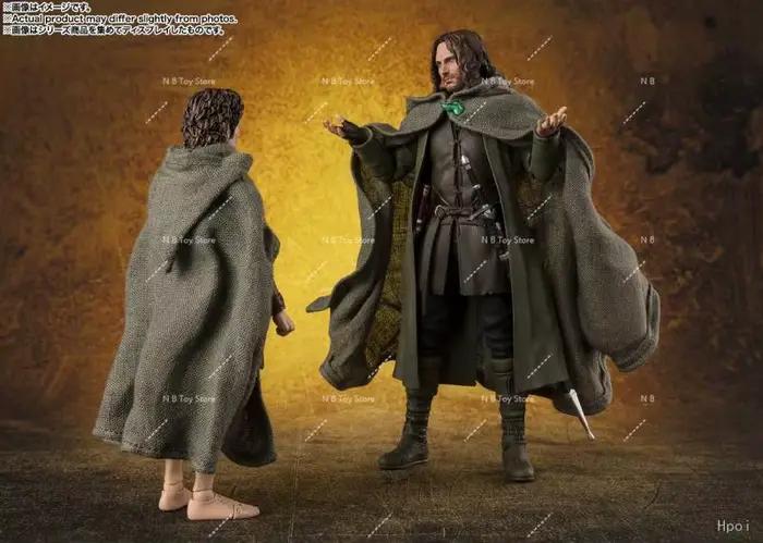 En Stock Bandai S.H.Figuarts Aragorn (Seigneur des Anneaux) Frodo Baggins & Gollum