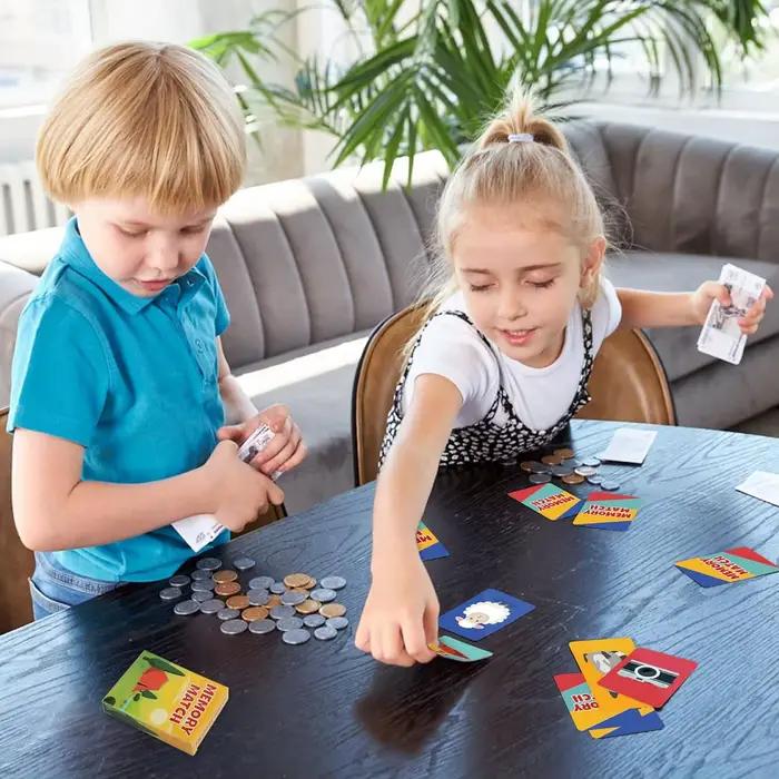 [Jeux de cartes 6 en 1 pour enfants]