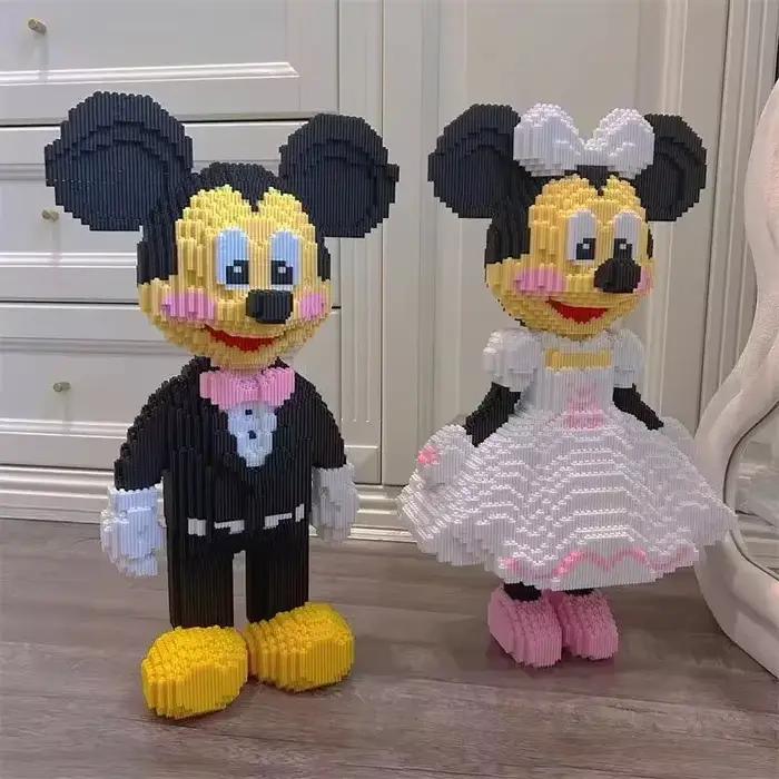 Puzzle de construction Mickey et Minnie