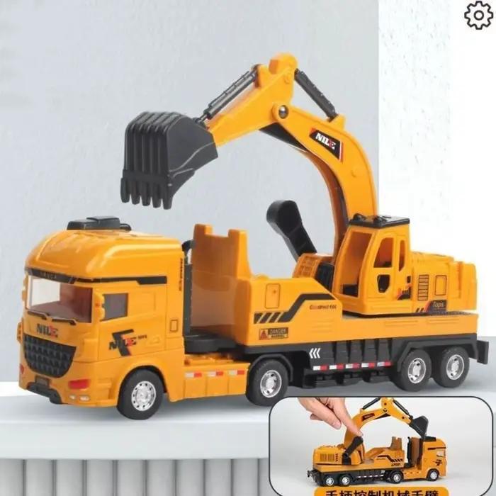 Modèle de camion de chantier de simulation