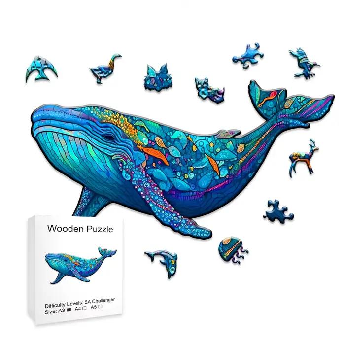 Nouveaux puzzles en bois de baleine