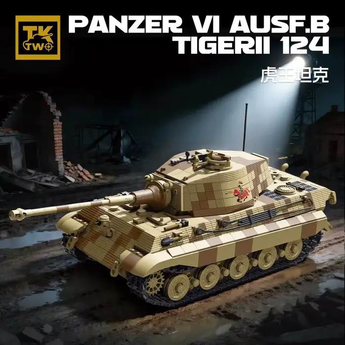 Ensemble de construction de char Tiger King TK2