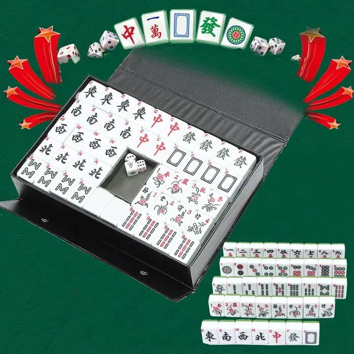Jeu de société traditionnel chinois de MahJong