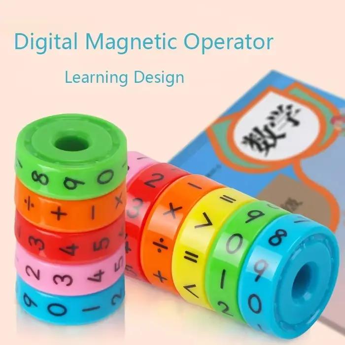 Jouet de test de maths magnétique créatif pour enfants