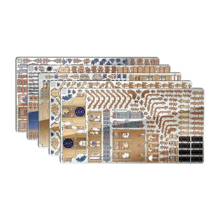 Piececool 3D Puzzle en métal Notre Dame de Paris Kits de construction de maquettes bricolage