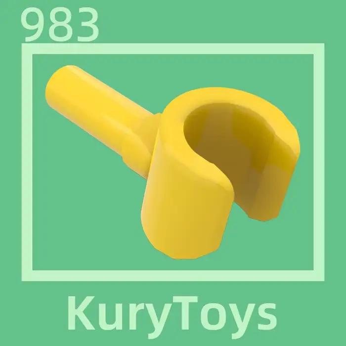 Kury Toys DIY MOC pour 983 # Pièces de blocs de construction pour main de partie de corps