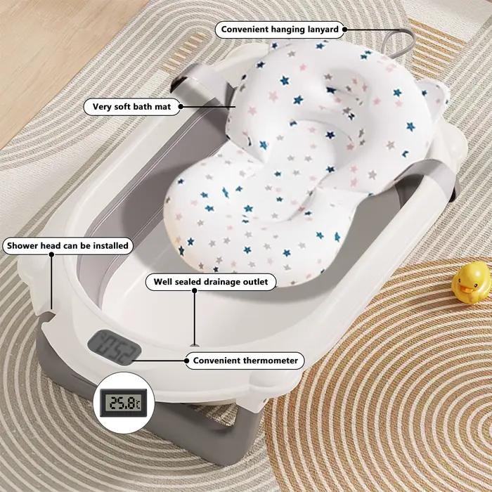 Baignoire bébé 3 en 1 avec support
