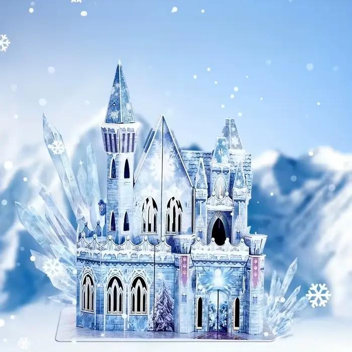 Puzzle 3D château de glace