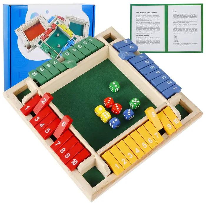 Jeu de dés pour 4 joueurs