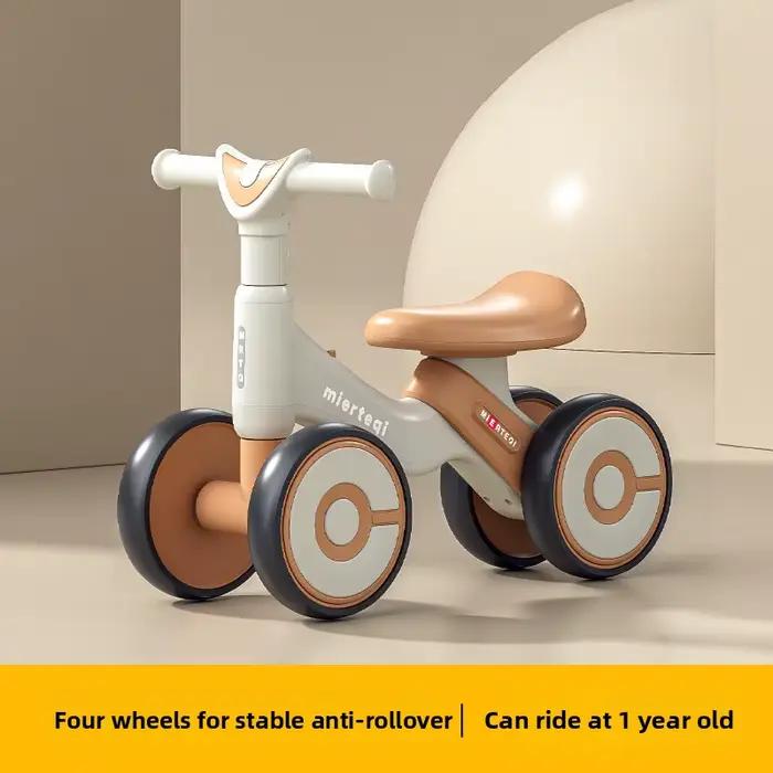 Vélo d'équilibre à 4 roues pour tout-petits