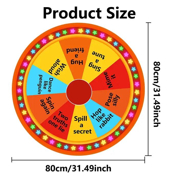 Roue de la fortune de table