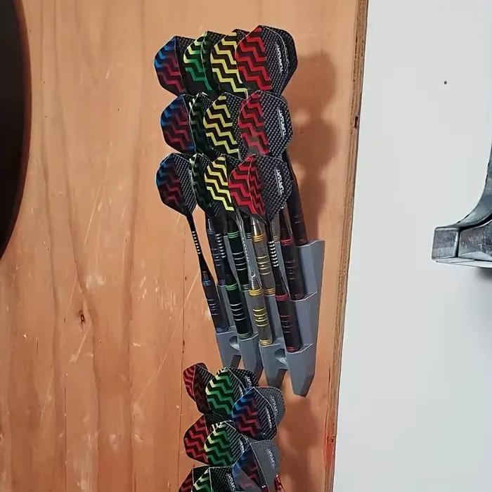 Présentoir de fléchettes minimaliste 1/2 pièces