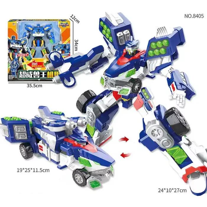 6 en 1 V Rangers VOLT LEGEND KING V Transformation Robot Bot modèle Mini Force déformation combinateur figurine jouets
