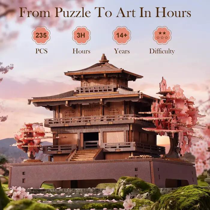 Robotime Sakura Pavilion