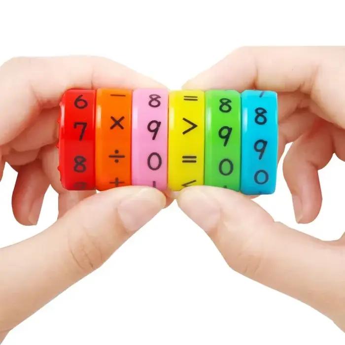 Jouet de test de maths magnétique créatif pour enfants