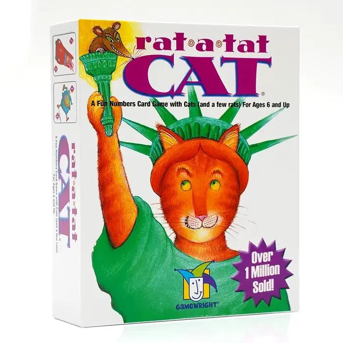 Rat a Tat Cat - Jeu de cartes Fun Numbers avec des chats (et quelques rats) pour les 6 ans et plus ﻿