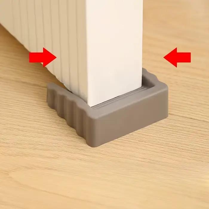 Butoir de porte coupe-vent créatif, cale de porte en plastique finition mate, bloqueur de porte de sécurité pour le bas de la porte, butoir de porte Anti-Collision