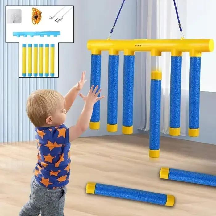 Jeu de bâtons de chute de défi amusant