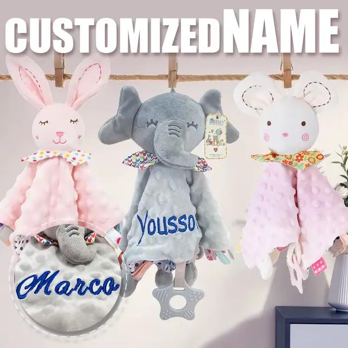Doudou personnalisé avec nom