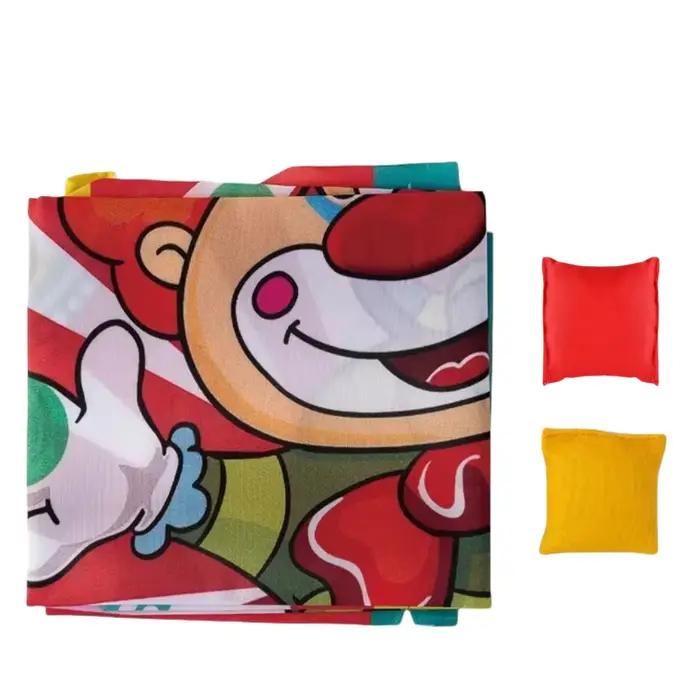 Sac de sable jeu de lancer drapeau carnaval cirque thème enfant intérieur et extérieur jeux