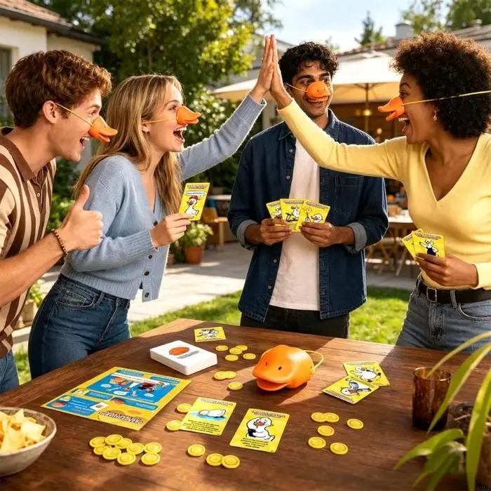 Riez vous perdez, jeu cartes fête amusant pour les réunions famille