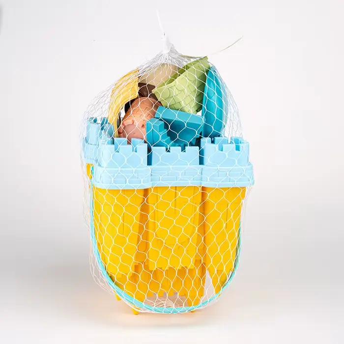 Ensemble de jouets de plage Château et seau pour le sable, accessoires, jouets d'été pour enfants, jouets de sable pour enfants, cadeaux amusants pour la famille en plein air