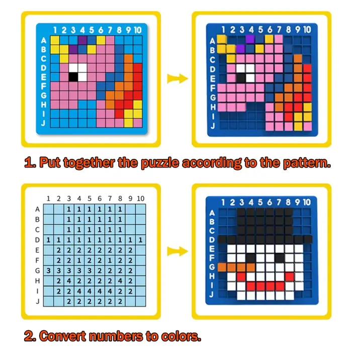 Jeu de société Pixel nights pour enfants